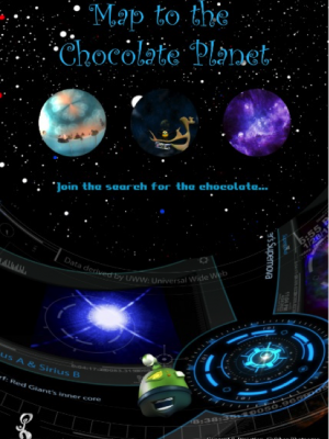 Map to the Chocolate Planet